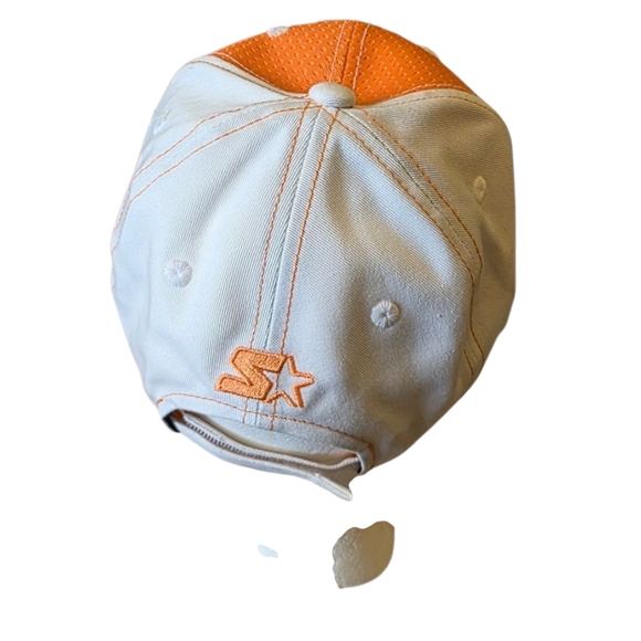 Starter University Of Tennessee Hat Cap Orange And White New With Tags Vols - Picture 4 of 5